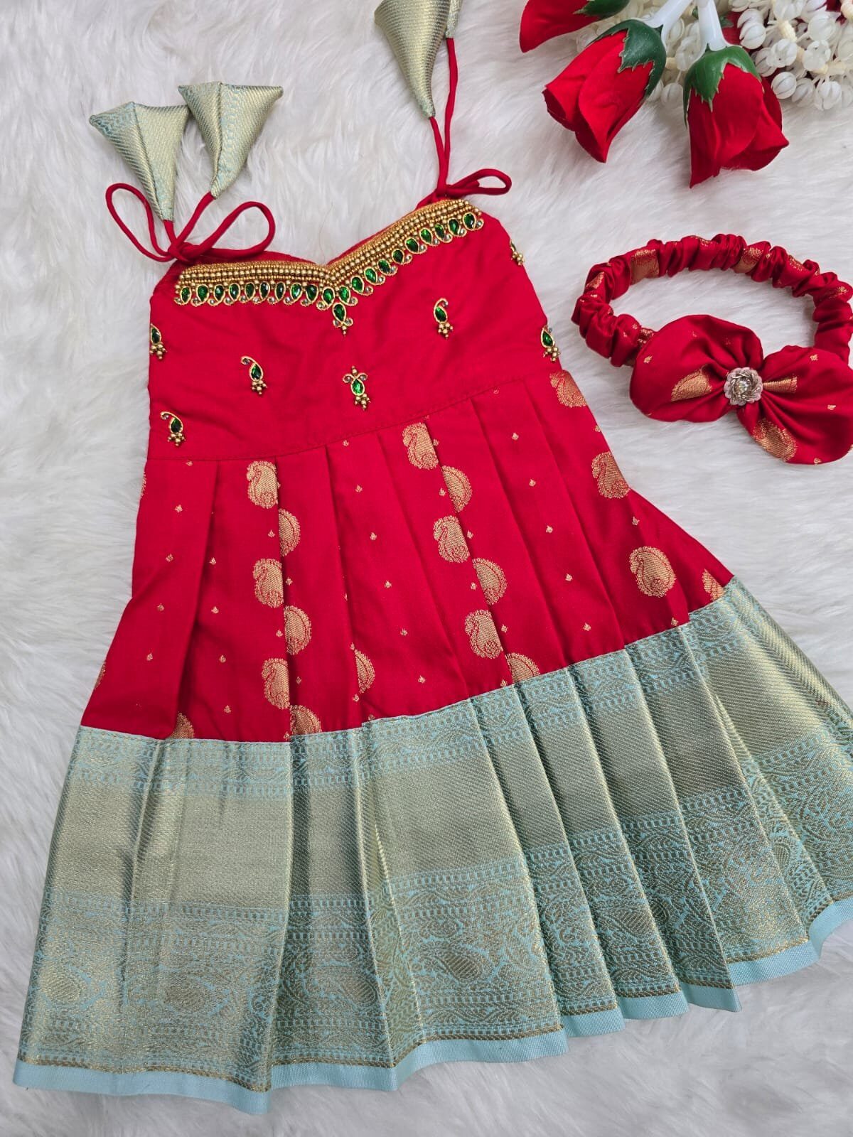 Kumbakonam Soft Silk Full Frock