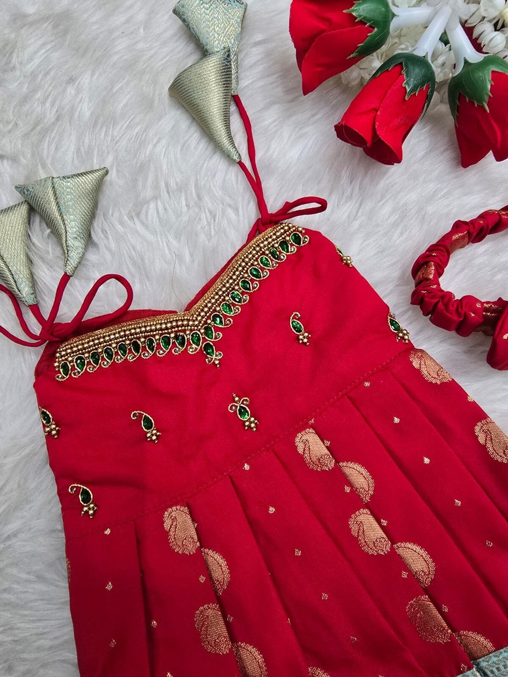 Kumbakonam Soft Silk Full Frock