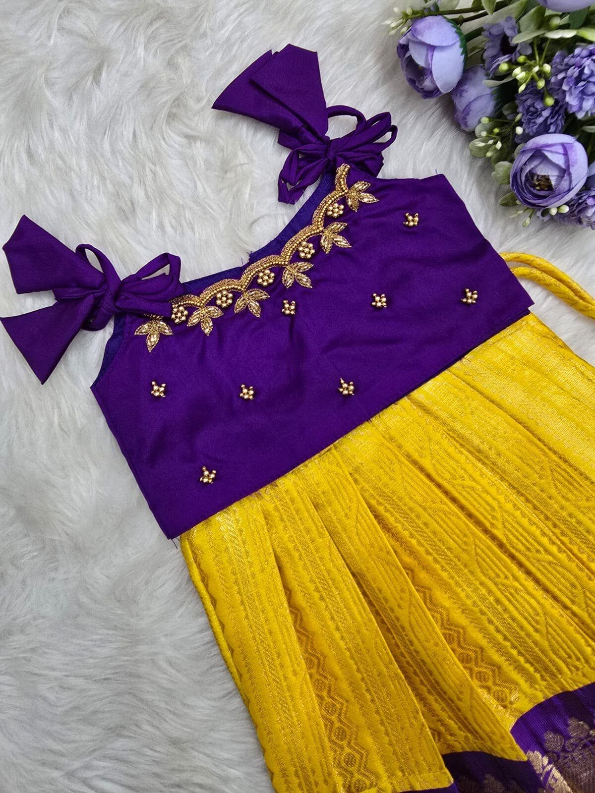 Semi Kanchi Pattu Lehanga