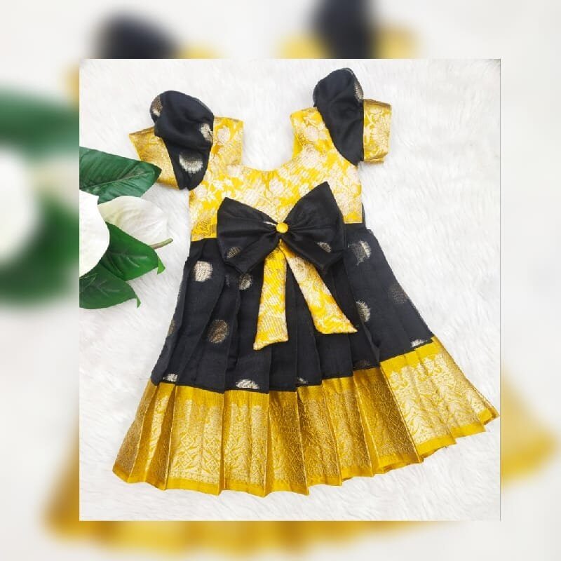 Organza silk frock