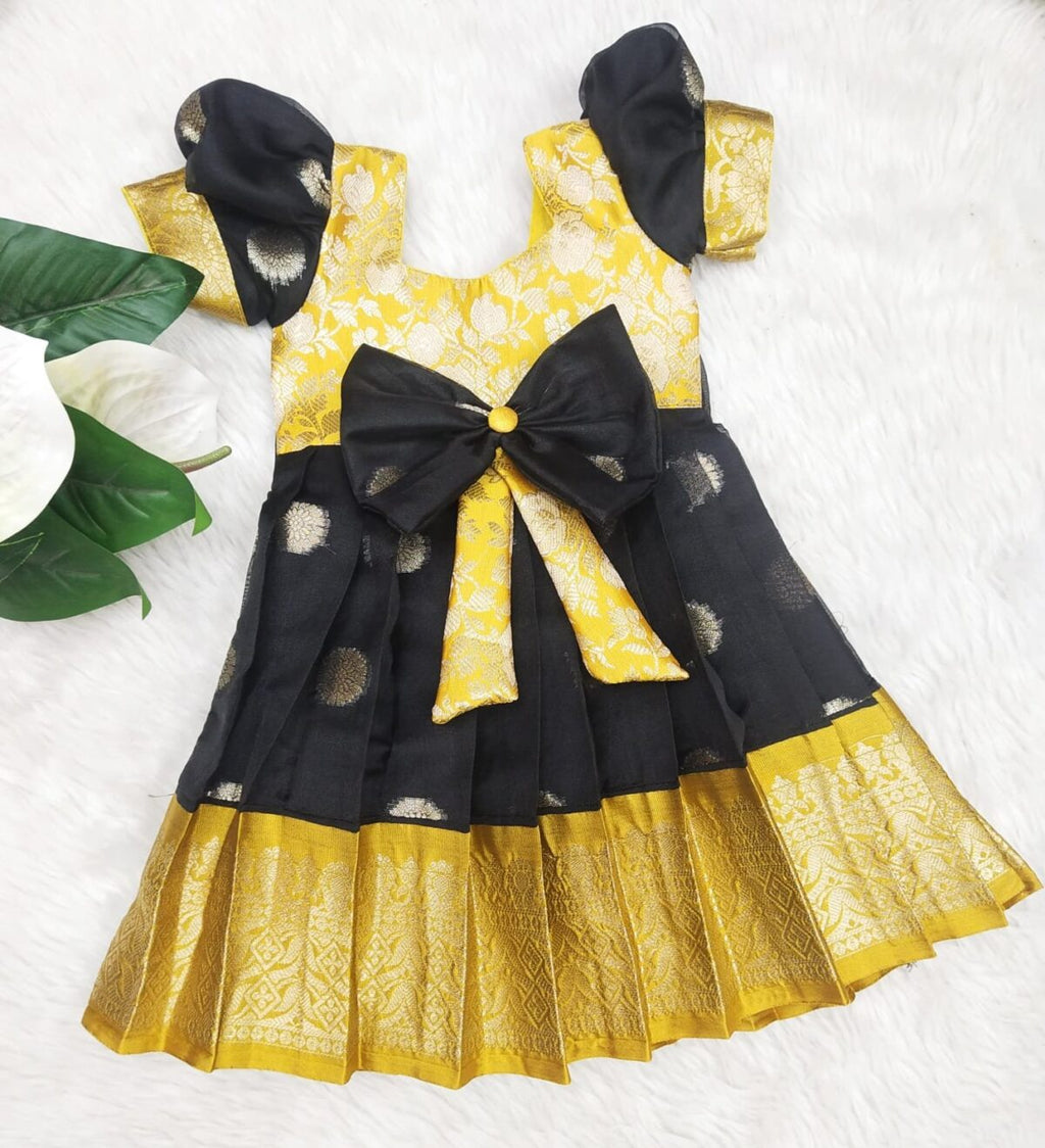 Organza silk frock
