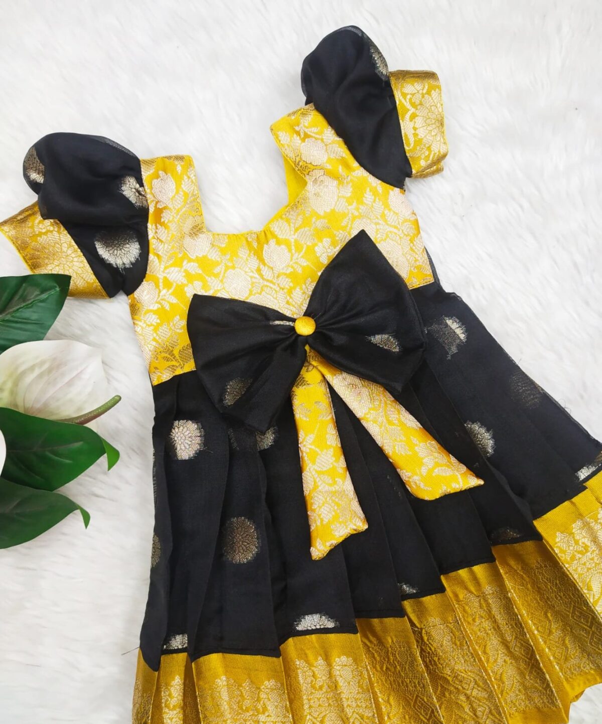 Organza silk frock