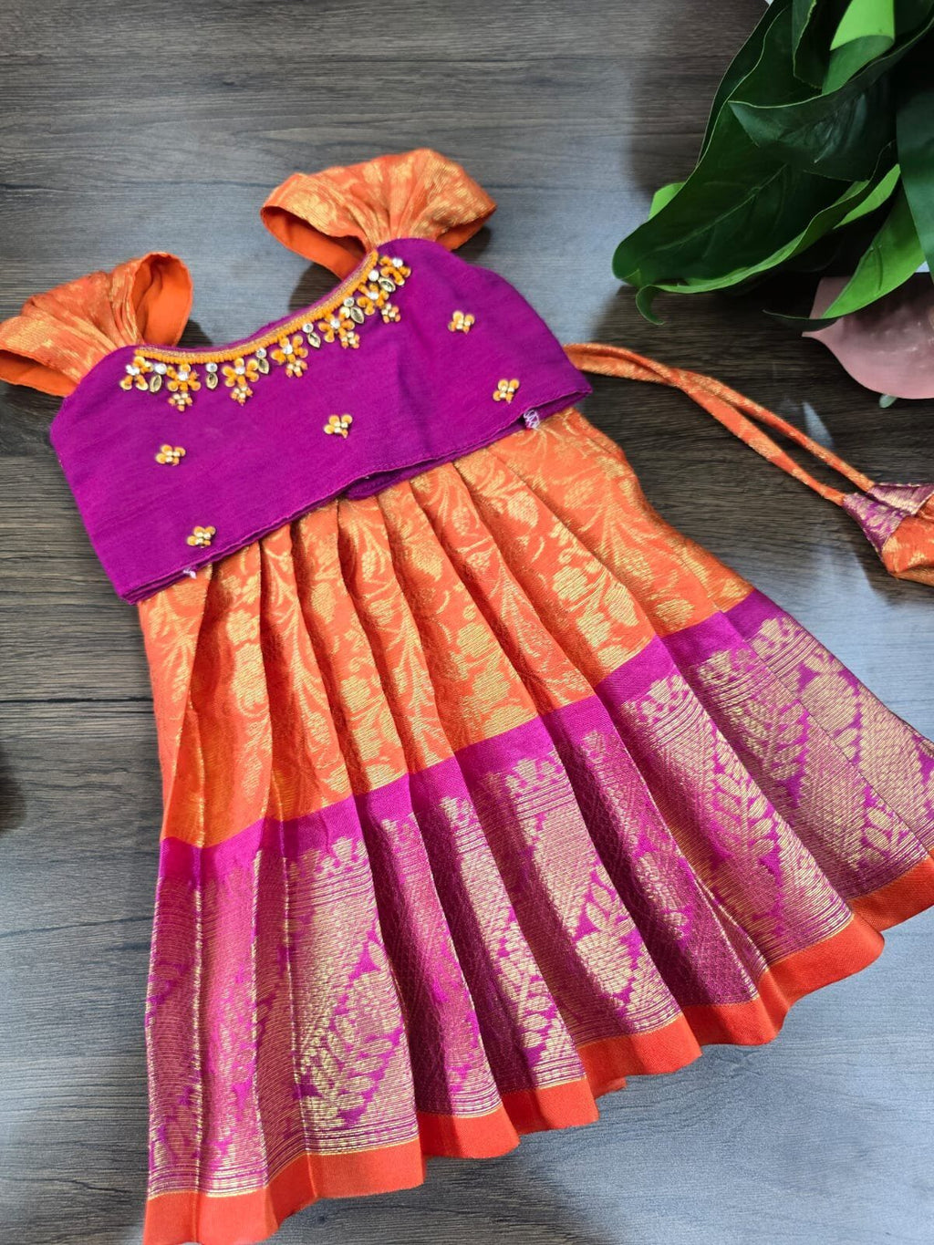 Cora Tissue Lehanga Set