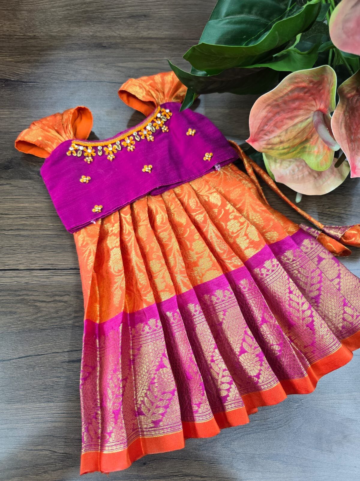 Cora Tissue Lehanga Set