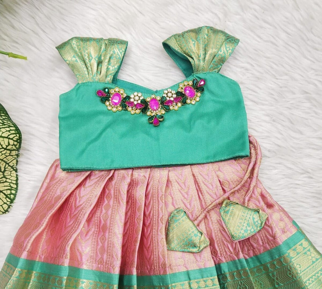 Semi Kanchi Pattu Lehenga