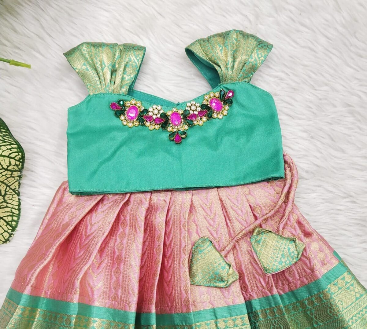 Semi Kanchi Pattu Lehenga