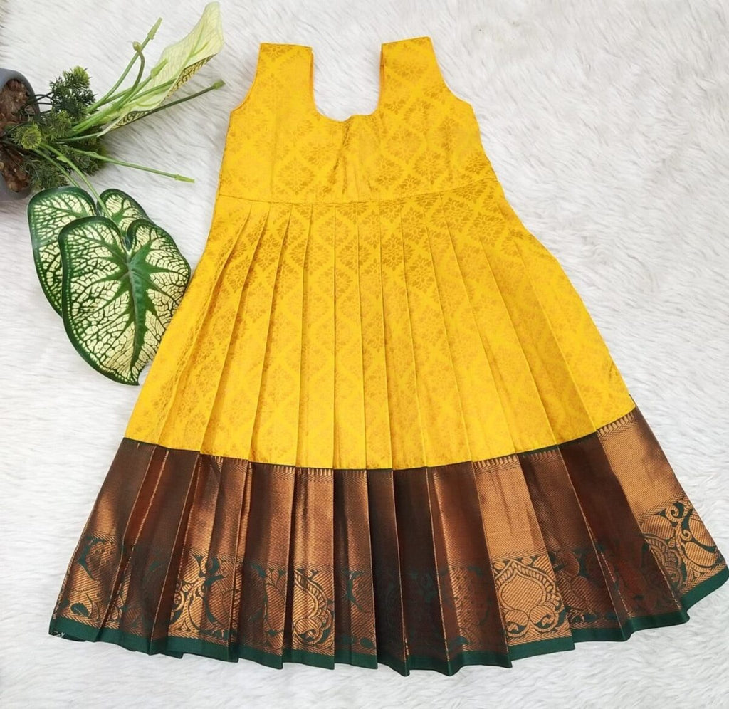 Semi Banarasi Body Frock