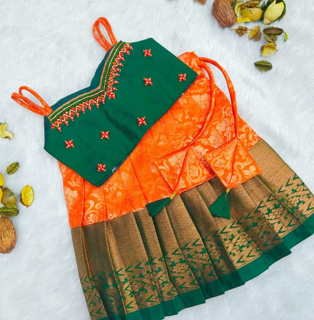Semi Kanchi Pattu Lehanga