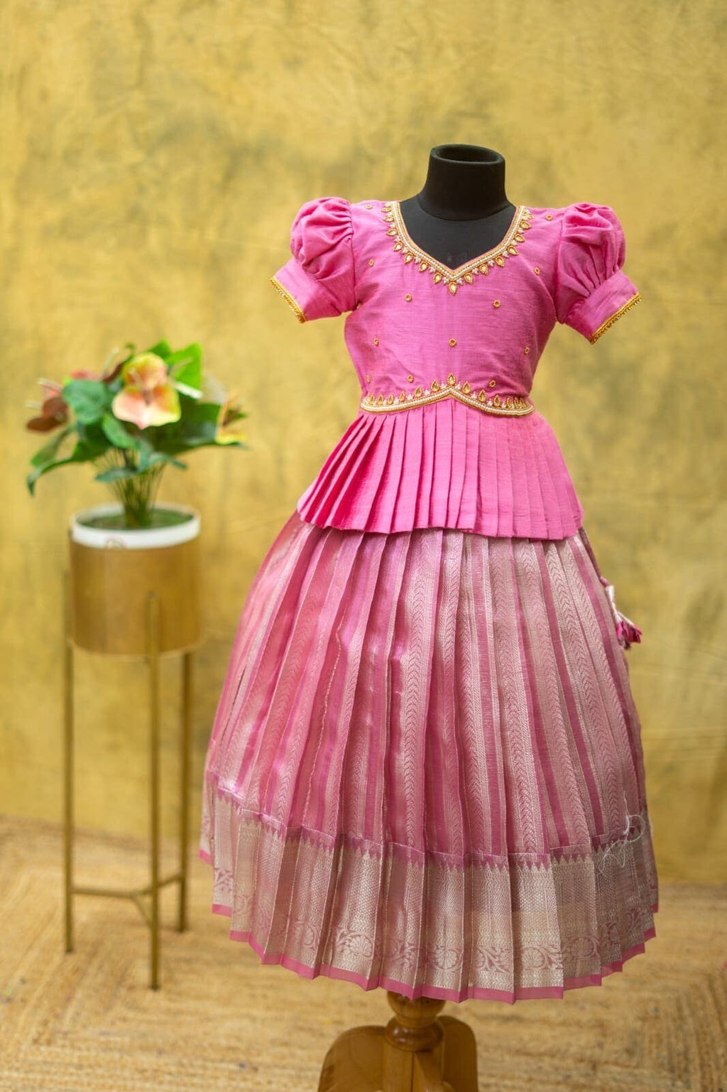 Tissue Banarasi Lehenga