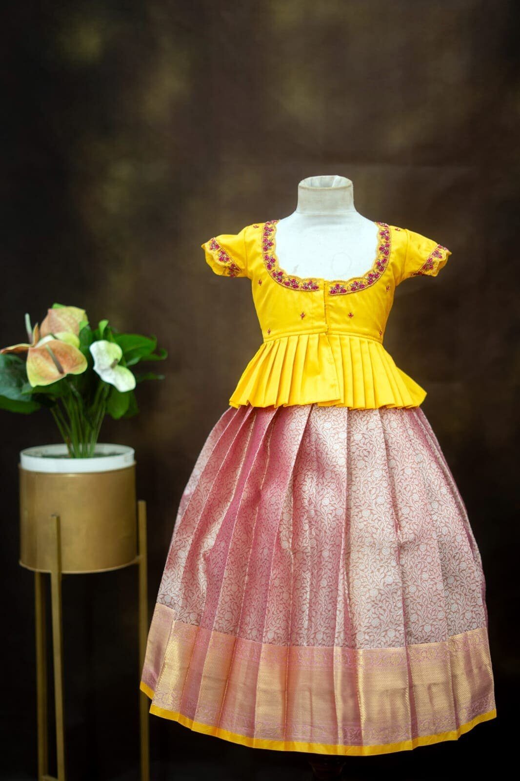 Cora Silk Lehenga Set