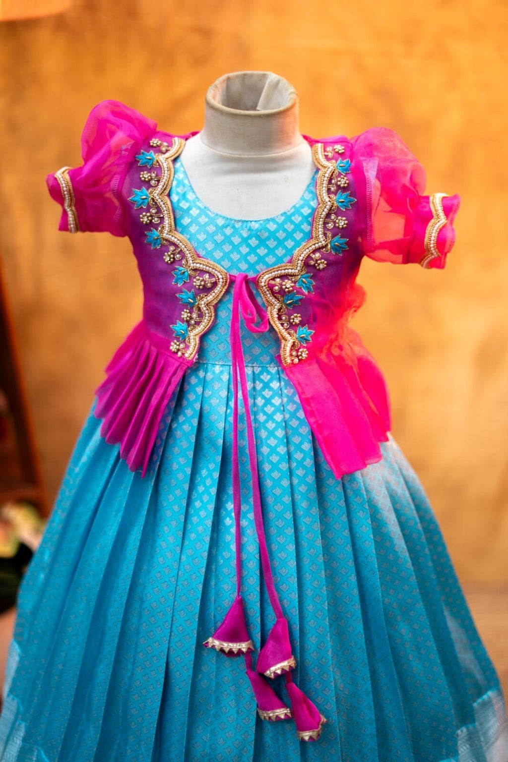 Kanchi Pattu frock