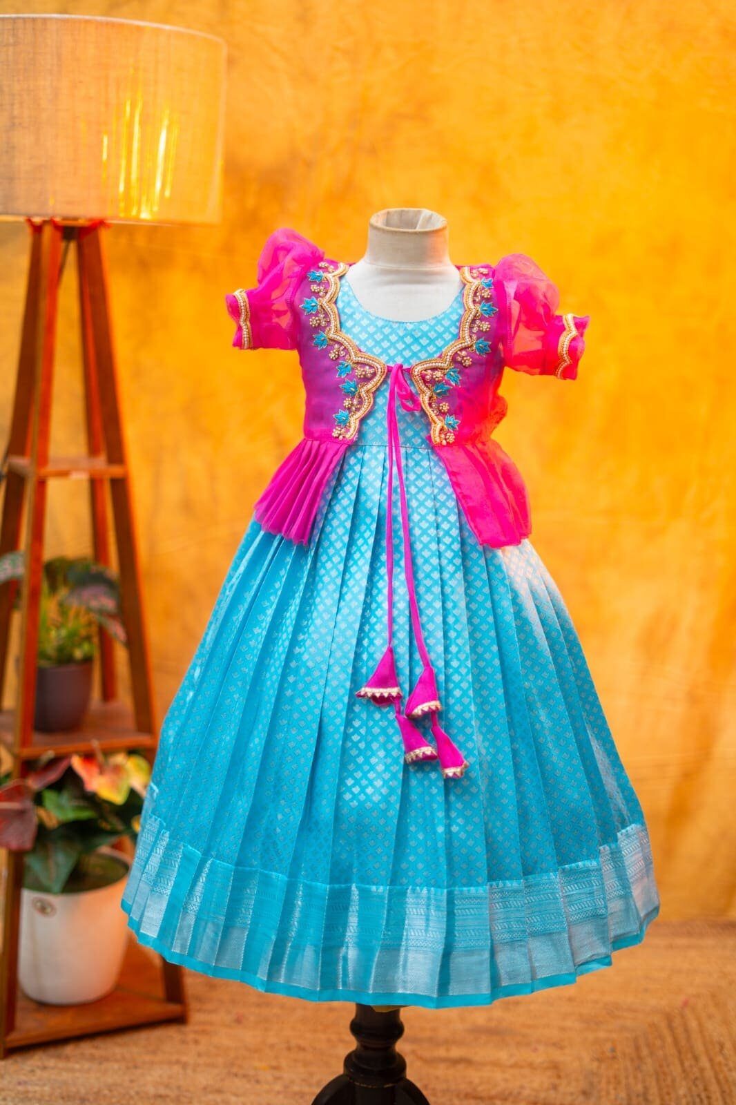 Kanchi Pattu frock