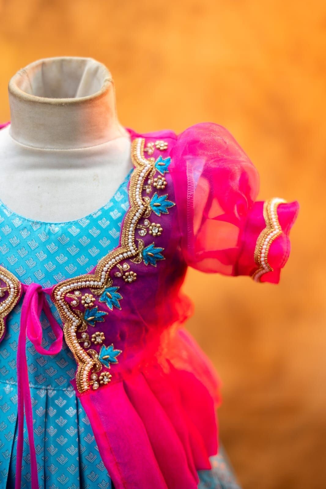 Kanchi Pattu frock