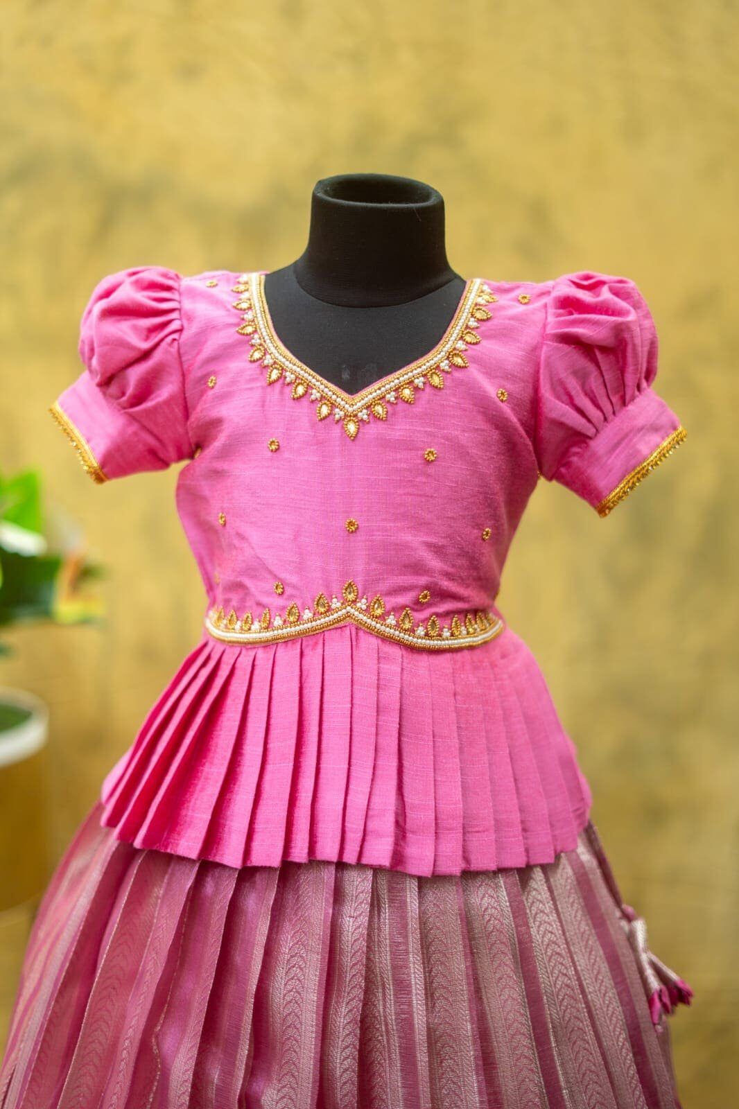 Tissue Banarasi Lehenga