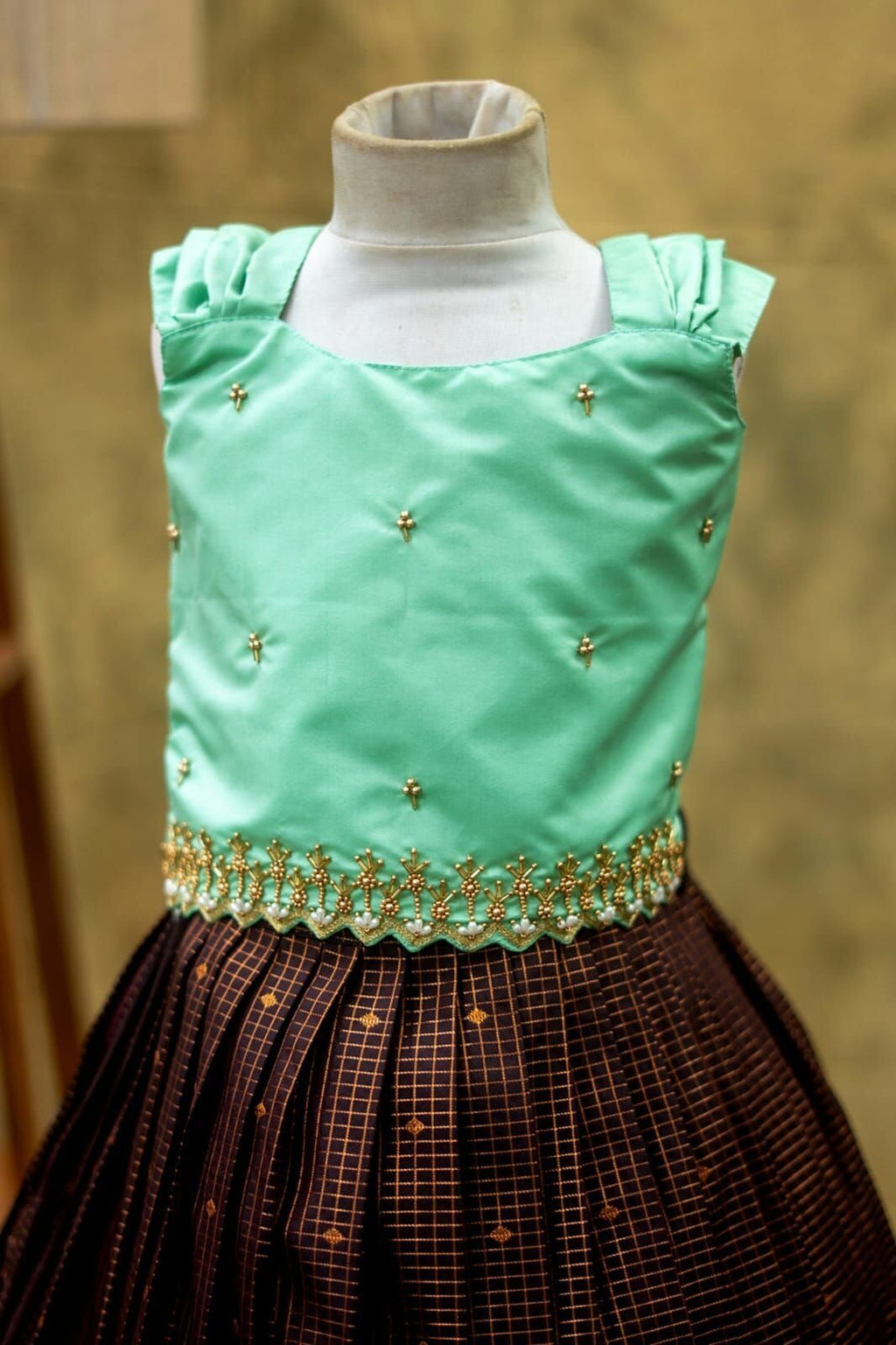 Kumbakonam Soft Silk Vairaosi Fabric