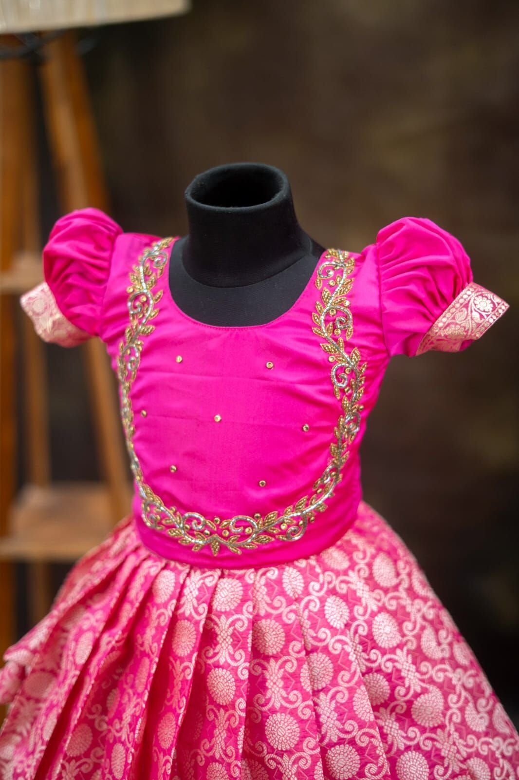 Kora silk lehanga