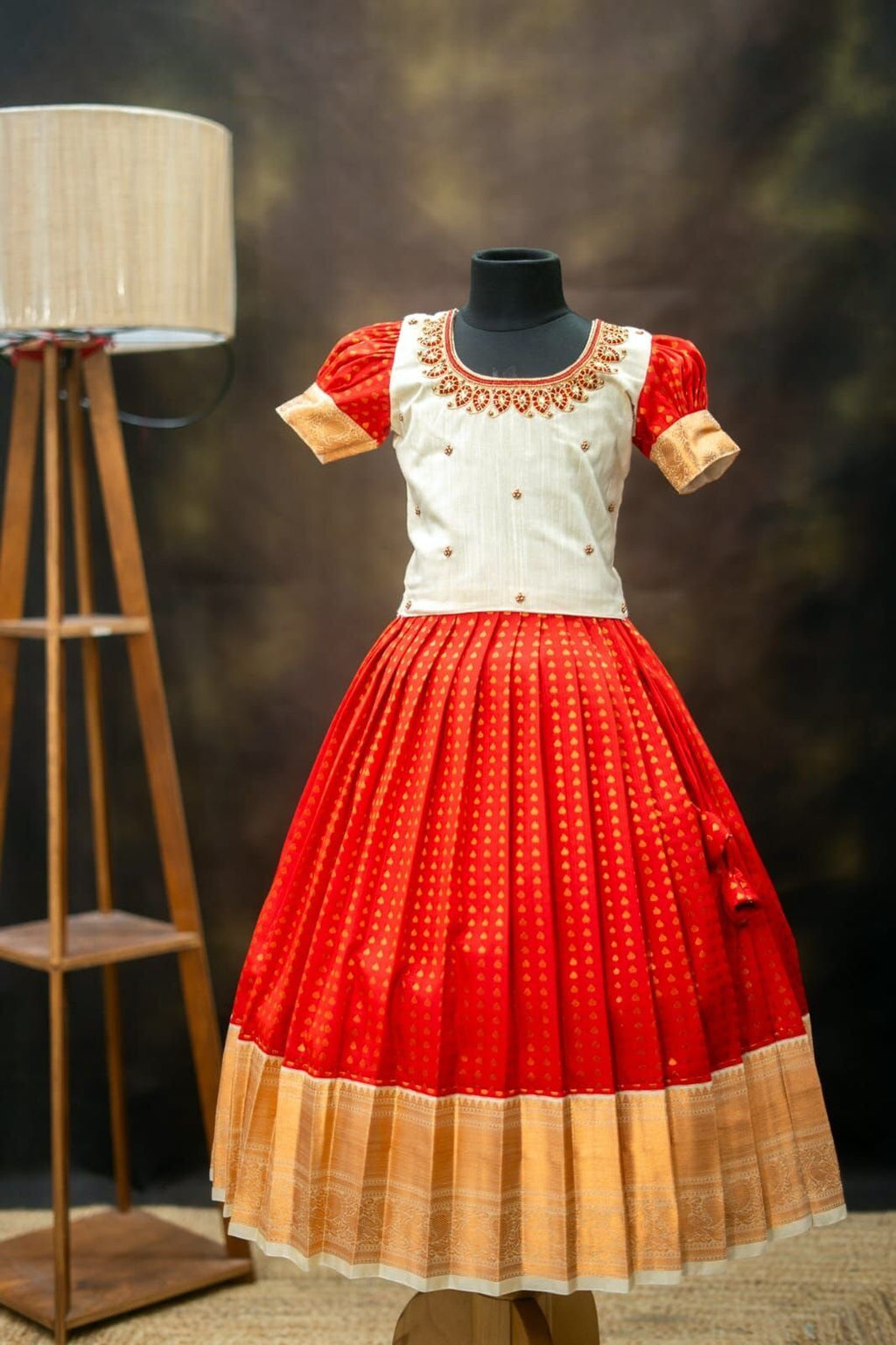 Kumbakonam Soft Silk Lehenga Set