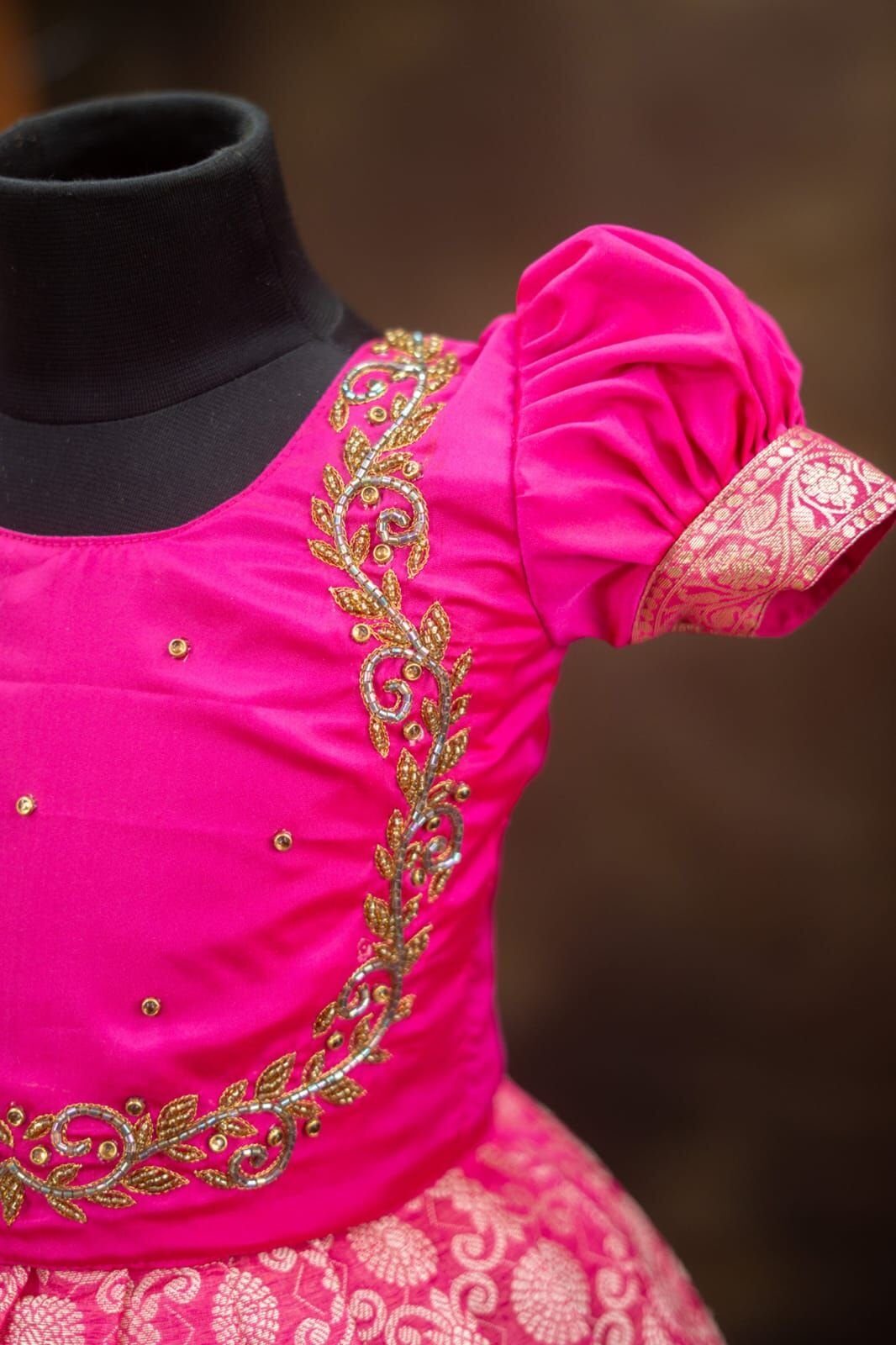 Kora silk lehanga