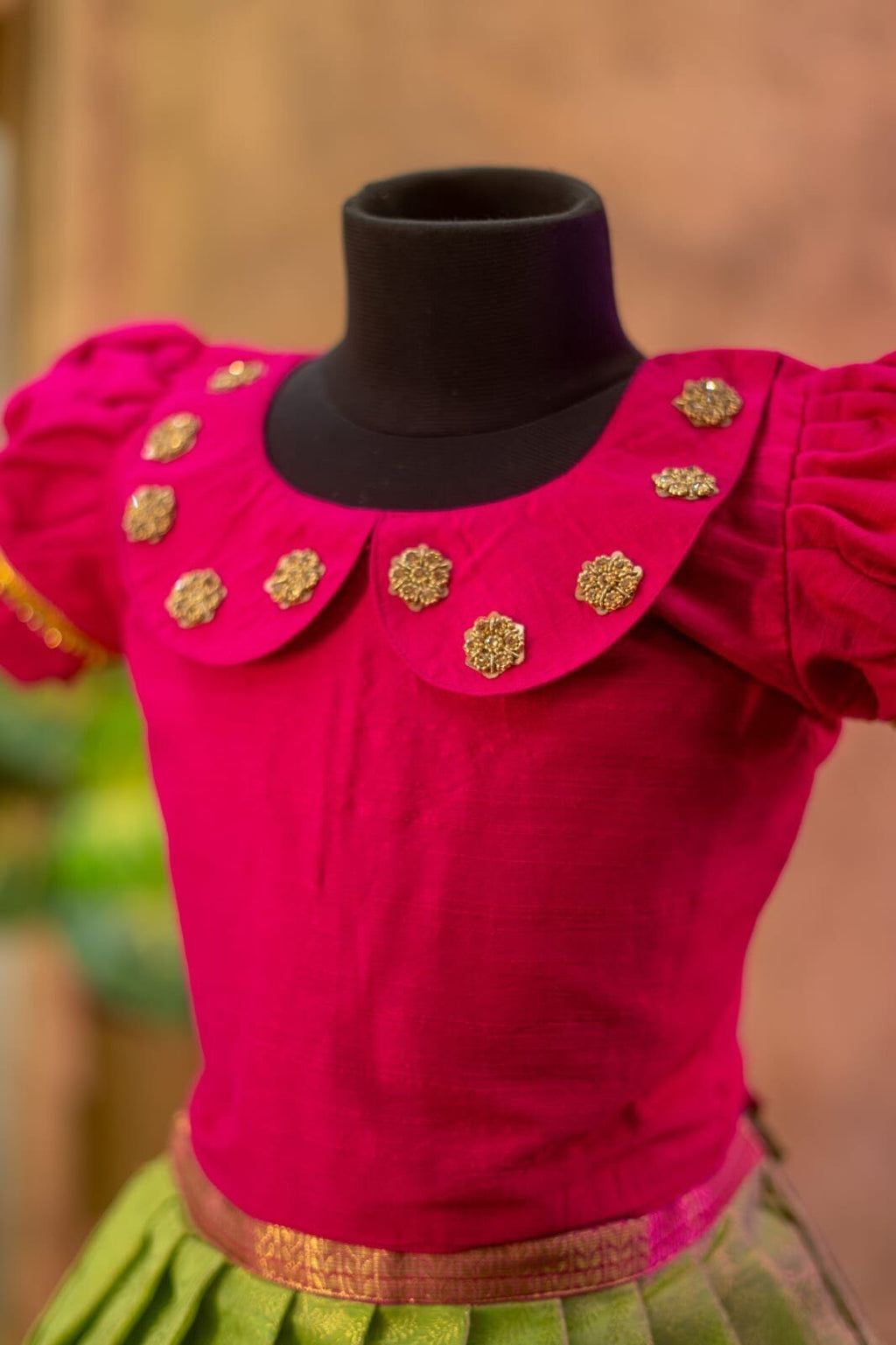 Tissue Banarasi lehenga