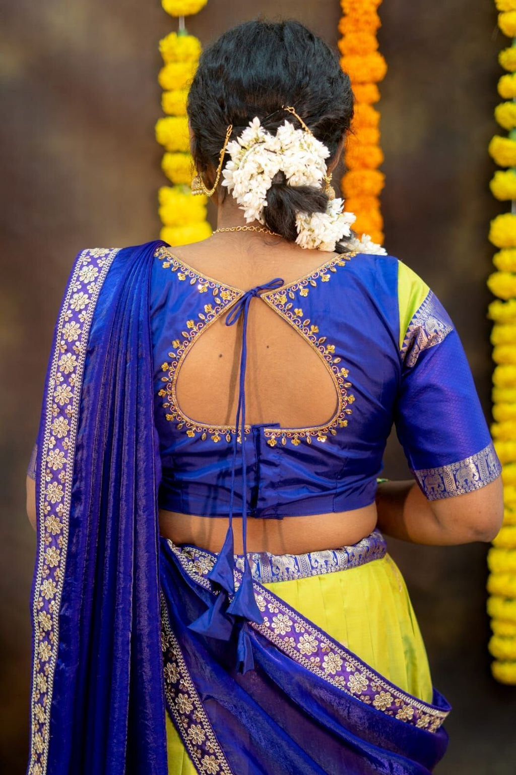 Gadwal soft silk lehenga set