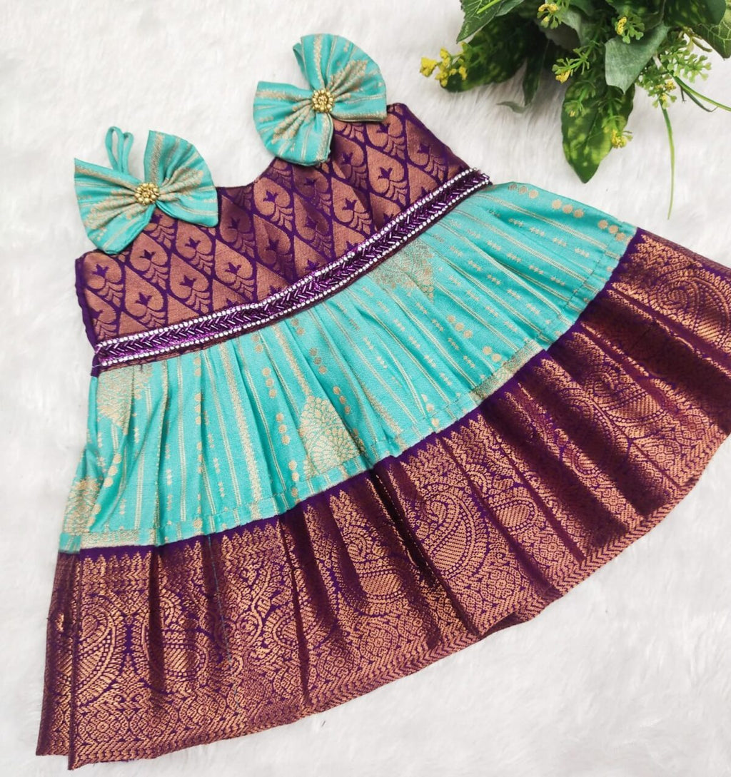 KUMBAKONAM SOFT SILK FROCK