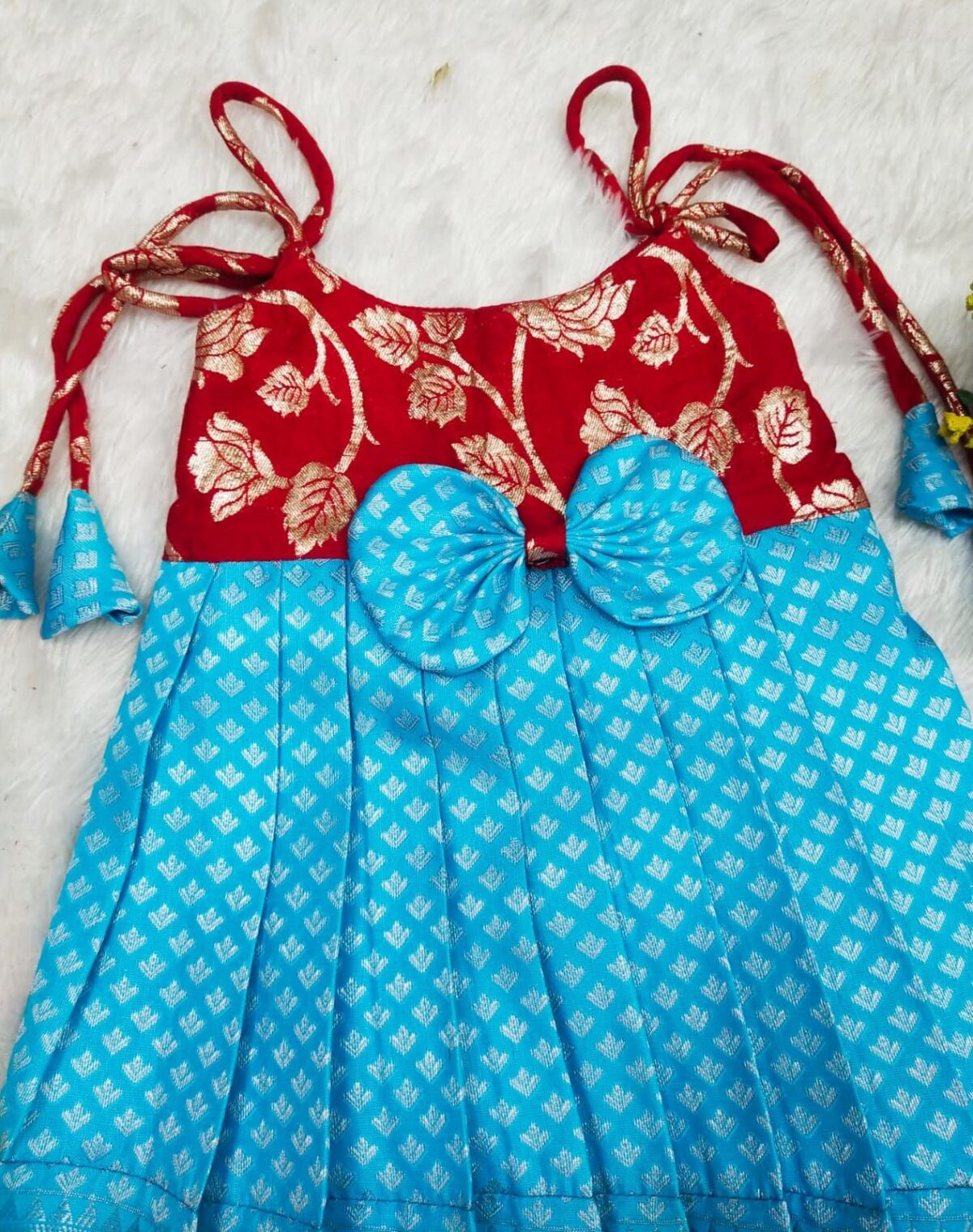 KANCHI PATTU FROCK