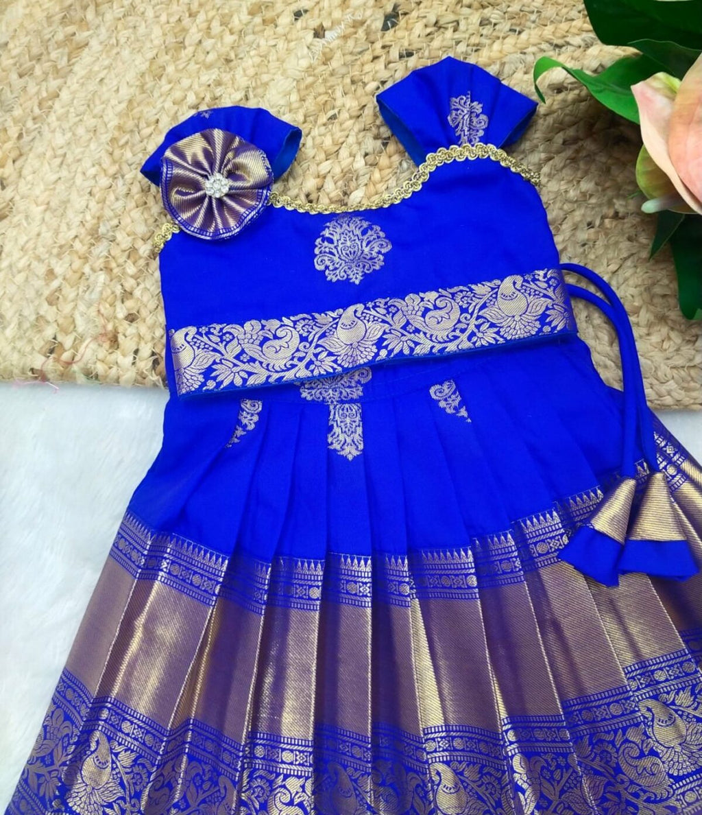 Kumbakonam Soft Silk Lehenga with Designer Top