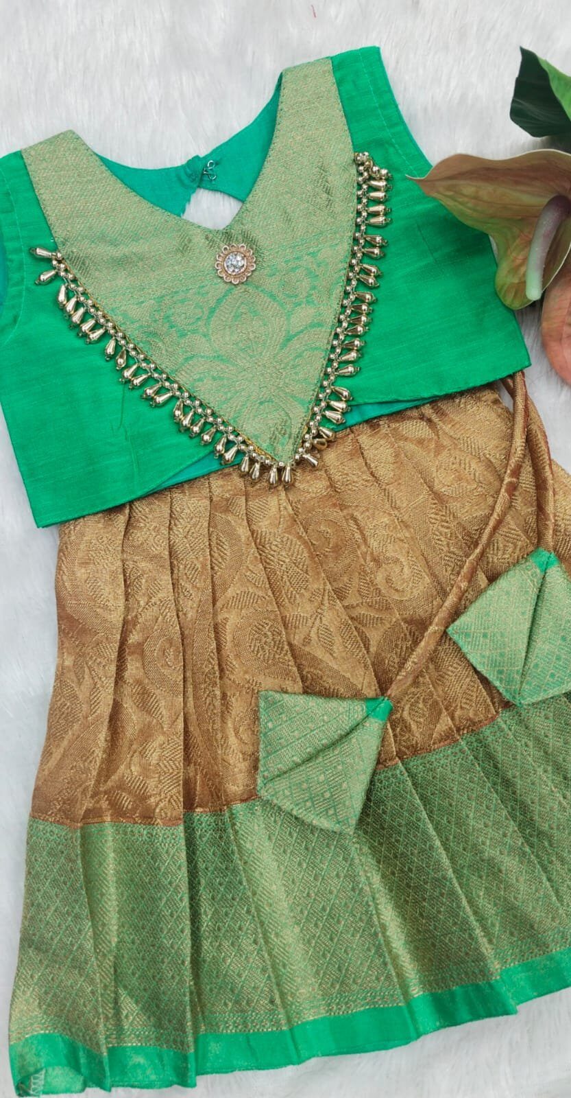 Semi Cora Silk Pattu Pavadai