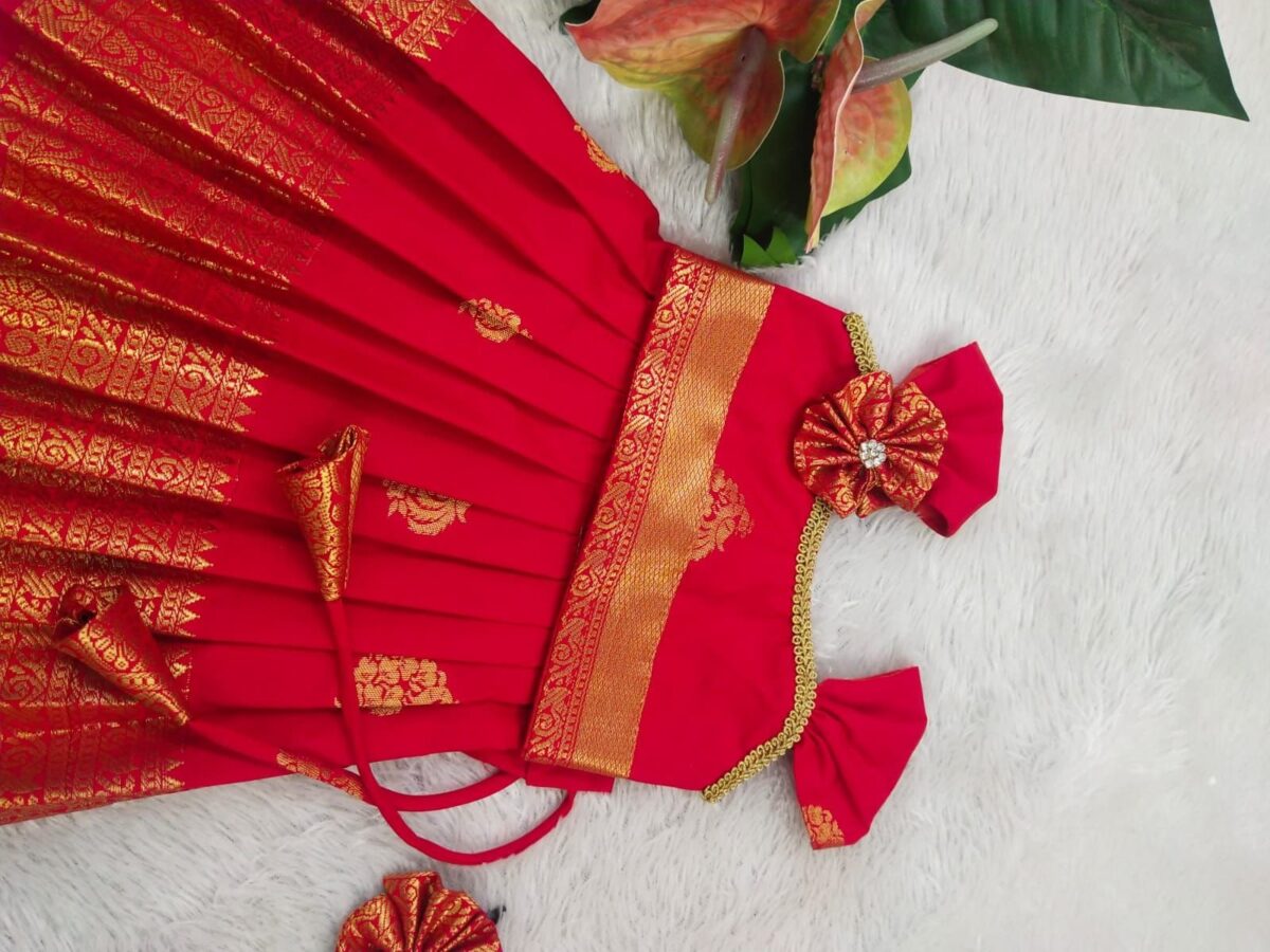 Kumbakonam Soft Silk Lehenga with Designer Top