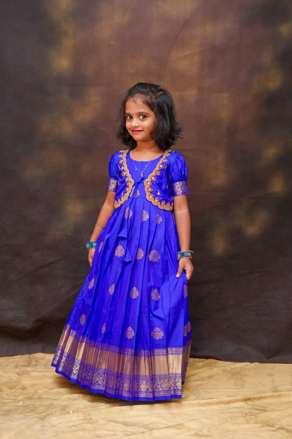 Kumbakonam soft silk aari work