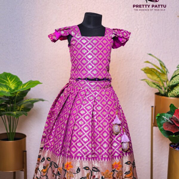 Banarasi silk with paithani