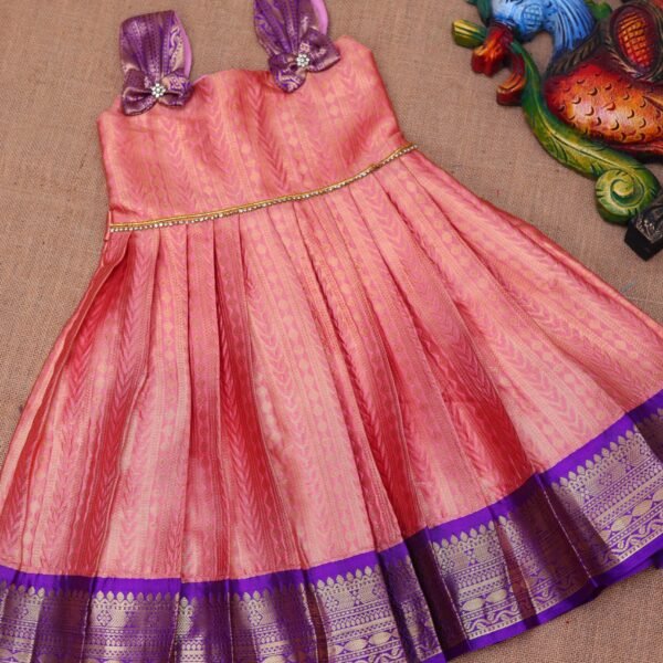 Semi-Banarasi frock,