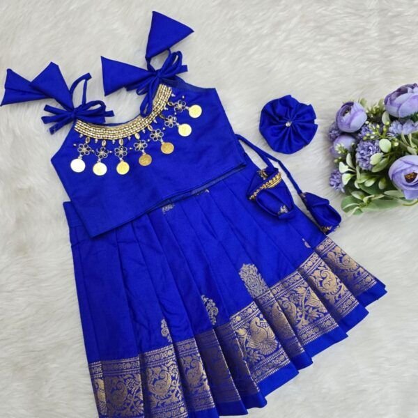 Kumbakonam Soft Silk Lehenga 