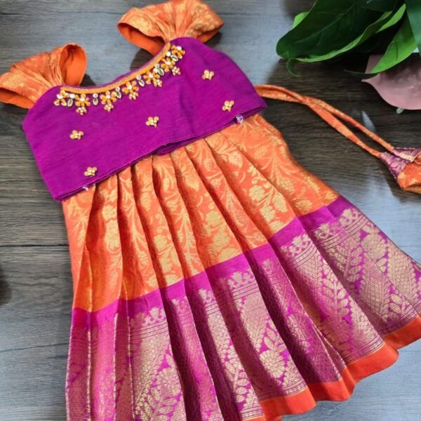 Cora Tissue Lehanga Set