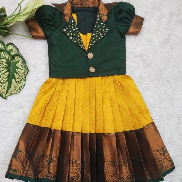 Semi Banarasi Body Frock