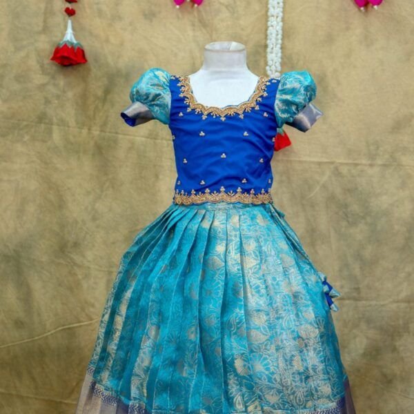 Tissue Banarasi lehenga