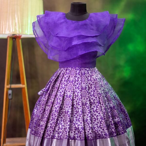 Kanchi Pattu Lehenga Set