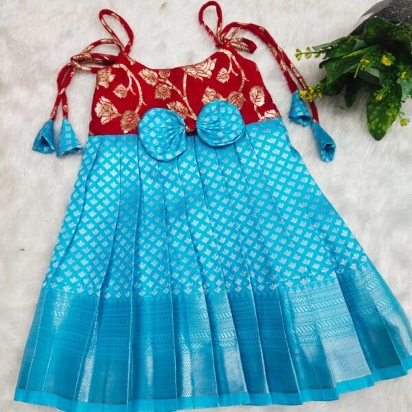 KANCHI PATTU FROCK