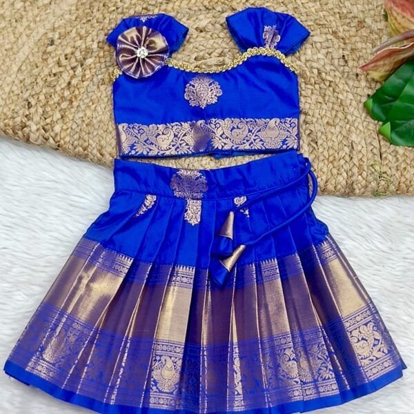Kumbakonam Soft Silk Lehenga with Designer Top