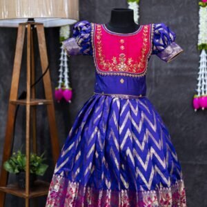 Semi Banarasi Lehenga Set