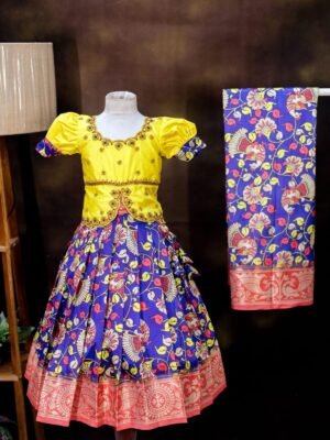 Elegant Kalamkari Lehanga Set