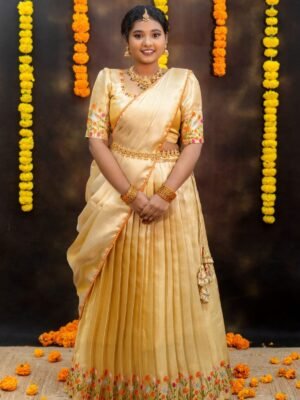 Pretty Pattu – Golden Bloom Edition 🌼✨