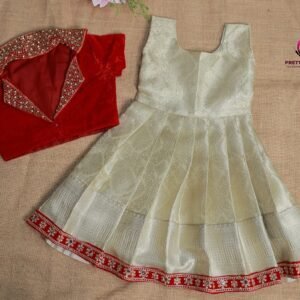KANCHI PATTU FROCK