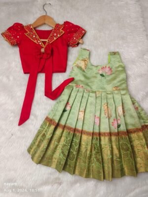 Pichwai design FROCK