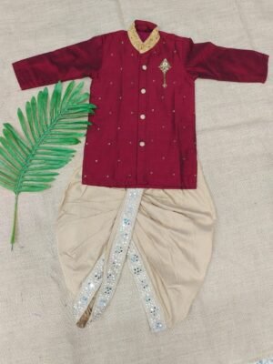 Raw Silk Kurta Set