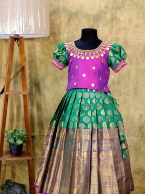 Elegant Kanchi Pattu Lehanga Set