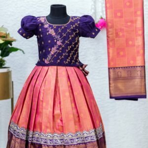 Kumbakonam soft silk lehanga