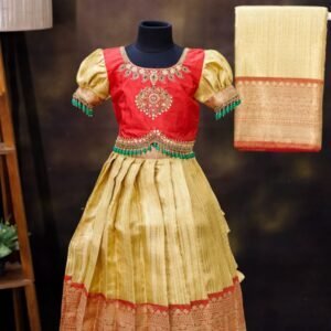 Tissue Banarasi Lehanga Set