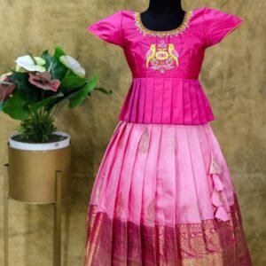 Rose Milk Pink Lehenga
