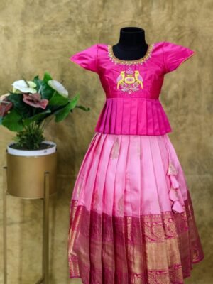 Rose Milk Pink Lehenga